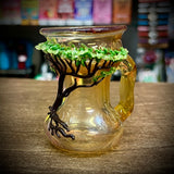 Glass Tree Of Life Espresso Cup ￼