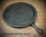 Vintage Cast Iron Flat Skillet