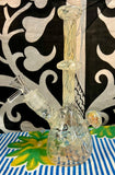 8” Herb Legend Silver Fumed Waterpipe