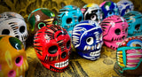 Mini Talavera Pottery Sugar Skull