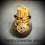 Hemp Wick Glass Jar