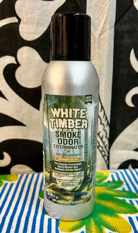 Smoke Odor Air Freshener Spray 7oz - White Timber