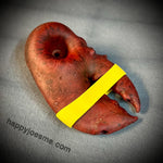 Sandblasted Red Claw Handpipe - Mrs Claws