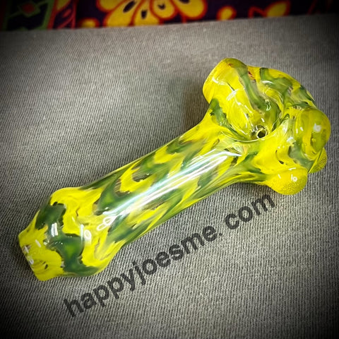 Green/Yellow Raked Handpipe