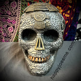 Metallic Mayan Sugar Skull
