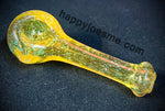 Yellow/Light Blue Dichro Handpipe