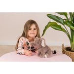 Elephant Sitting 25 cm - Plush Toy - Soft Toy