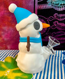 5.5” Silicone Snowman Waterpipe