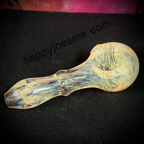 Heavy Silver Fumed Handpipe