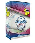 WHOLE BOX of Twisted Hemp Wraps Tropical Breeze-4 Hemp Wraps for .99 Cents