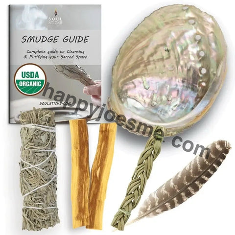 Soul Sticks - Smudging Starter Kit w/ Guide: Blue Sage