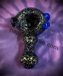 Black Full Dichro Handpipe by Marty Preston