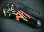 Van Halen Clear Black Handpipe