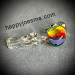 Rainbow Handpipe W/Opal