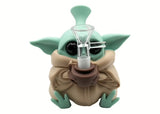 4.5” Silicone Baby Yoda Waterpipe