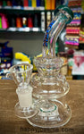 7” Bent Neck Single Perc Waterpipe