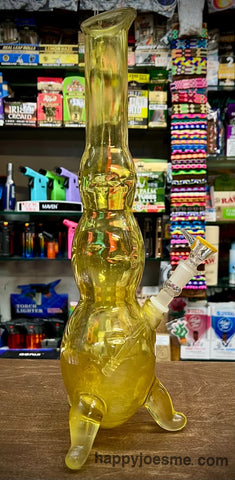 15” Solid Yellow American Waterpipe