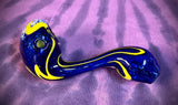 5” Sunburst Frit Sherlock by Baked Glass