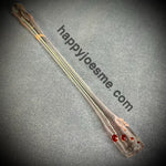 Clear Fumed Glass Cigarette Holder