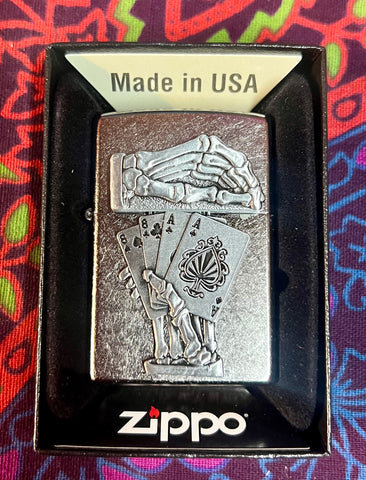 Zippo Dead Man’s Hand Emblem