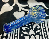 4” Rock Glass Chunky Swirl Handpipe