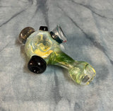 Heavy Heady Handpipe W/Flat Marbles