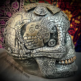 Metallic Mayan Sugar Skull