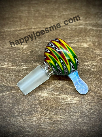 14MM Male Multicolor Wig-Wag Slide