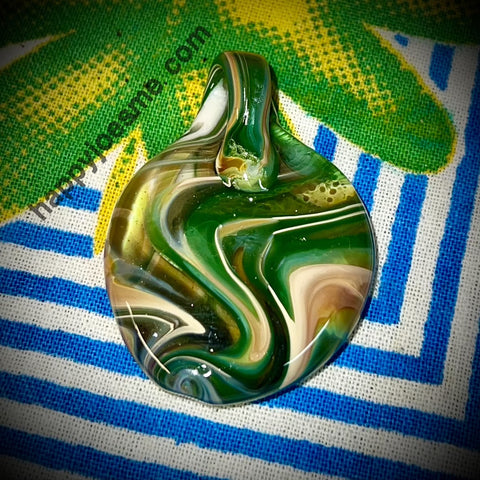Multicolor Glass Pendant