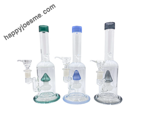 10” Single Perc Straight Neck Waterpipe