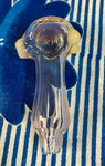 Silver Fume and Mandela Front Clear Handpipe