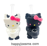 Silicone Hello Kitty Keychain Waterpipe