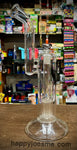 15.5" Bent Glass- Bent Neck Chamber w/Tree Perc Waterpipe