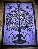 45X27 Purple/Black Assorted Tapestry
