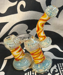 5.5” Rock Glass Double Bubble Bubbler