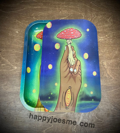 11X6 Magnetic Top Metal Rolling Tray