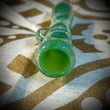 Dichro Swirl Glass Chillum