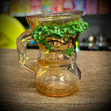 Glass Tree Of Life Espresso Cup ￼