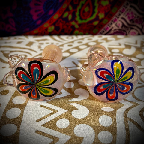 4” Flowers Forever Fumed Handpipe
