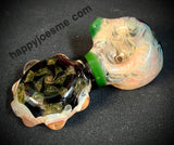 Fumed Checkered Standing Handpipe