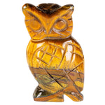 Carved Gemstone Owl