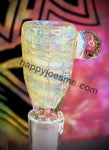 14MM Male Slide Wrap & Rake Fume W/Honeycomb Millie by Pharo