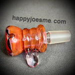 Thick Multicolor 14MM Male Slide//Danny Camp