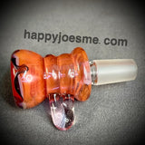 Thick Multicolor 14MM Male Slide//Danny Camp