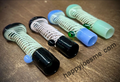 4” Swirl Glass Chillum
