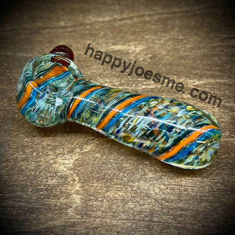 Swirl&Frit Multicolor Handpipe