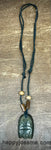 Mayan Stone Carved Adjustable Necklace