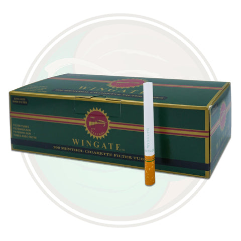 Wingate 200 Menthol Cigarette Filter Tubes