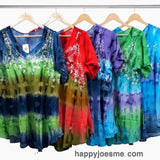Women’s Tie Dye Embroidered Top