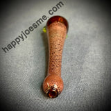Slim Frit Chillum W/Slime Green Bumps
